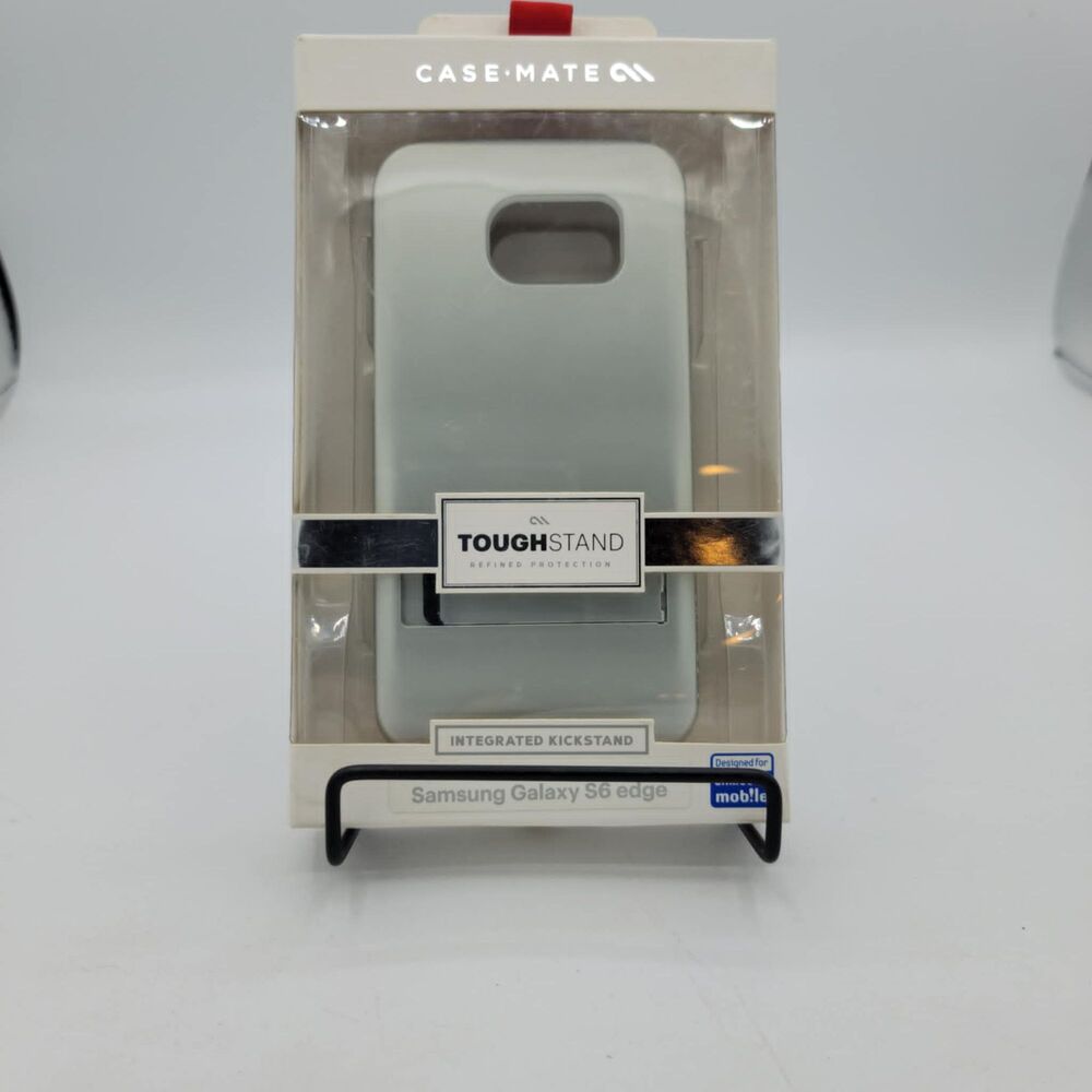 New OEM Case-Mate Tough Stand Shockproof Case for Samsung Galaxy S6 Edge - grey